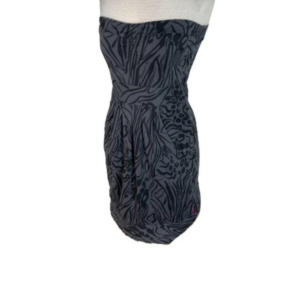 Y2K Billabong Women's Knee Length zebra print Dress Large